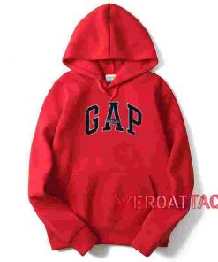 Gap Athletic Red color Hoodies