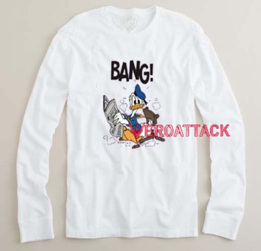 Bank Donald Duck Long sleeve T Shirt