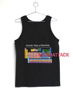 Periodic Table Of The Elements Tank Top Men And Women