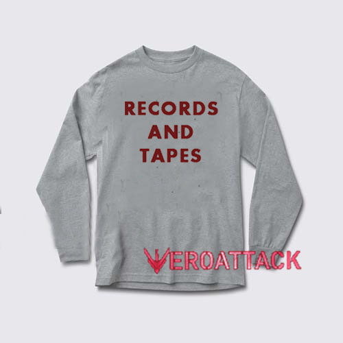 Records And Tapes Long sleeve T Shirt