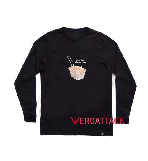 French Fries Long sleeve T Shirt