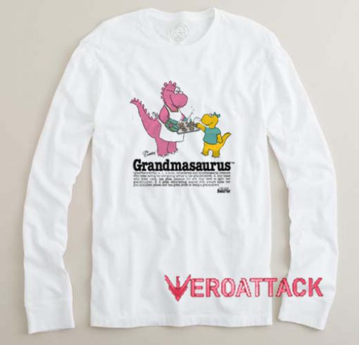 Grandmasaurus Long sleeve T Shirt