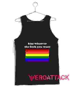 Kiss Whoever The Fuck You Want Tank Top Men And Women