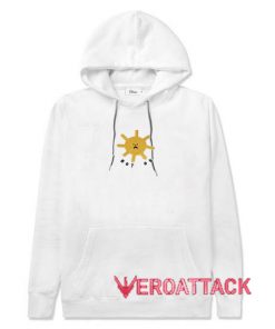 Not Ok White color Hoodies