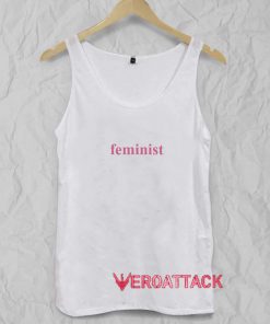 Feminist Letter Tank Top Men And Women