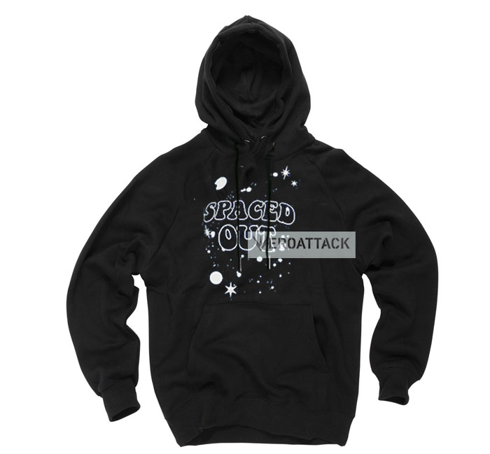 Spaced Out Black color Hoodies
