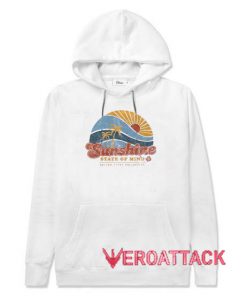 Sunshine State Of Mine White color Hoodies