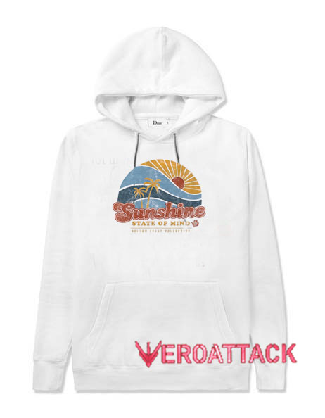 Sunshine State Of Mine White color Hoodies