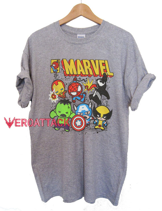 Vintage Marvel Character T Shirt Size XS,S,M,L,XL,2XL,3XL