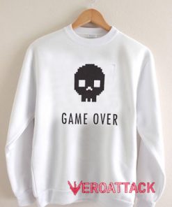 Skull Game Over Unisex Sweatshirts
