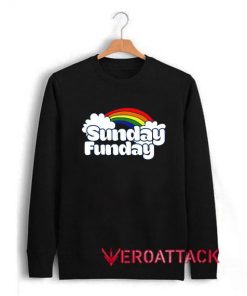 Sunday Funday Rainbow Unisex Sweatshirts