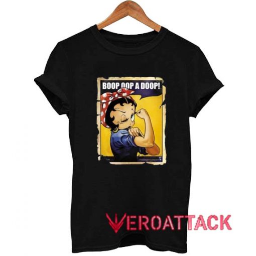 Betty Boop Rosie the Riveter T Shirt