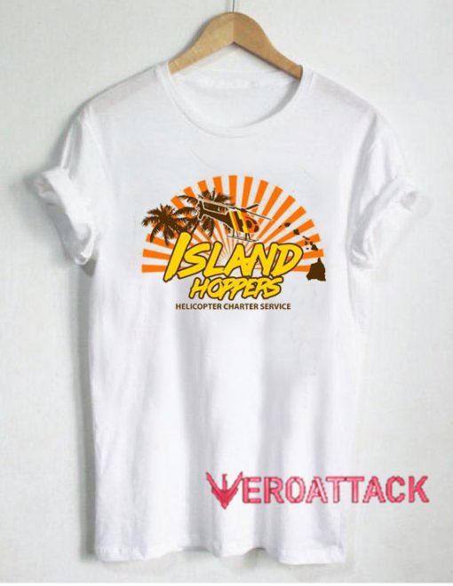 Island Hoppers Helicopter T Shirt
