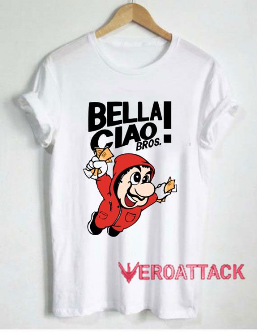 Bella Ciao Bros Mario Tshirt.