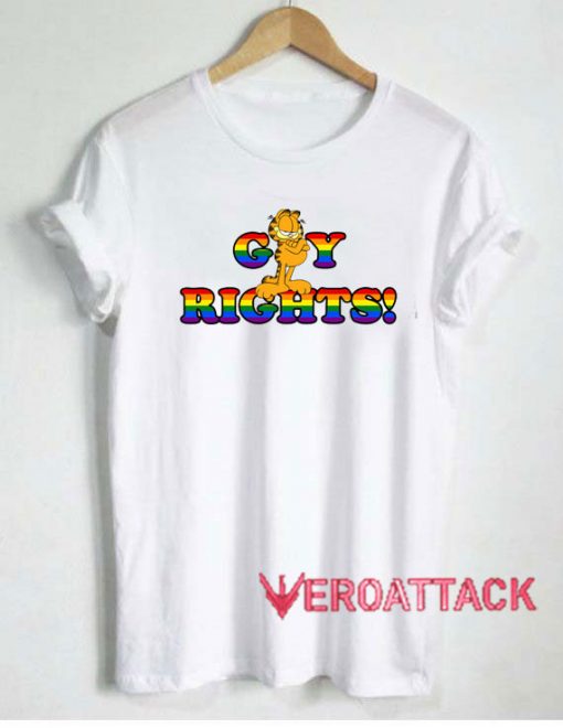 Gay Rights Garfield Tshirt