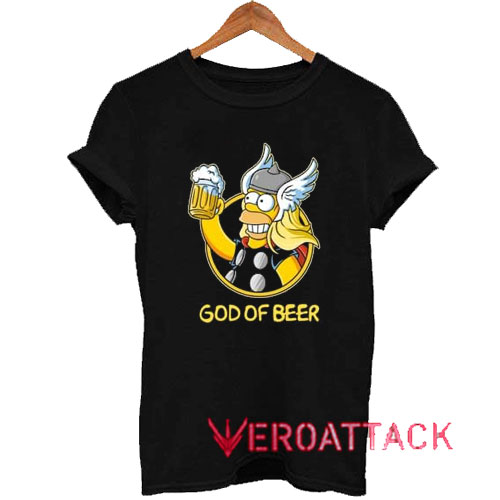 Homer God of Beer Tshirt.