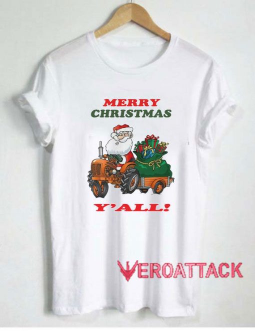 Merry Christmas Yall Tshirt.