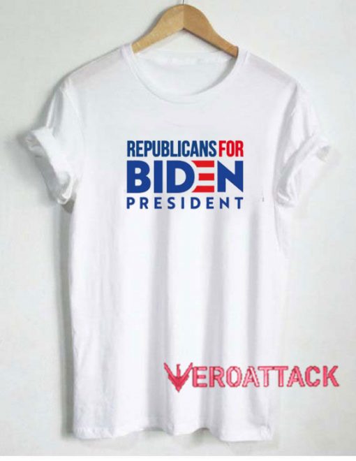 Republicans for Biden president Tshirt.