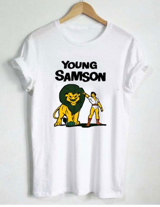 Young Samson Cartoon Tshirt