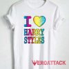 I Love Harry Styles Rainbow Tshirt