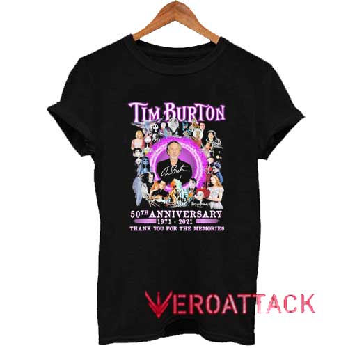Tim Burton 50th Anniversary Tshirt