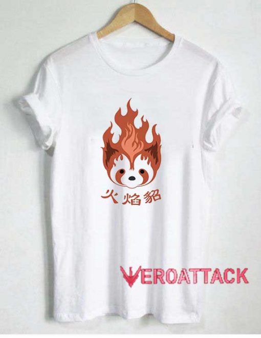 Fire Ferret Kawaii Shirt