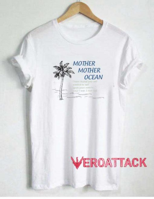 Mother Mother Ocean Lettering Shirt