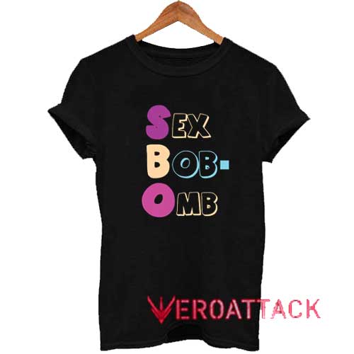 SexBobOmb Letter Shirt