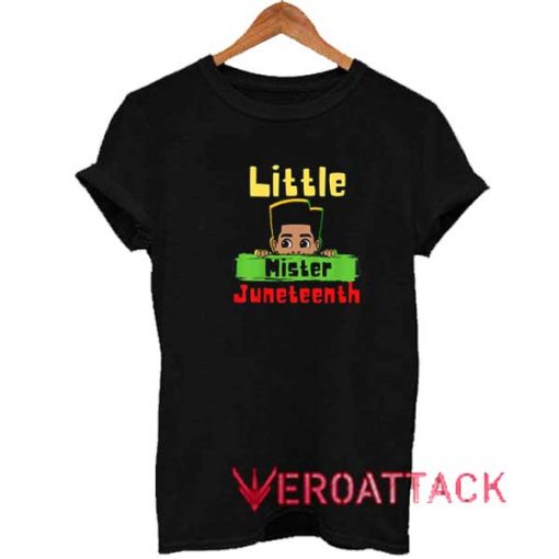 Little Mister Juneteenth Graphic Shirt