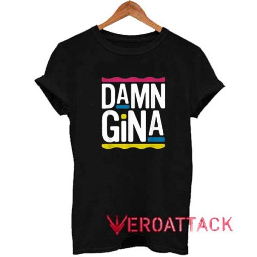 DAMN Gina Lettering Shirt