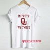 In Patty We Trust Quotes Shirt