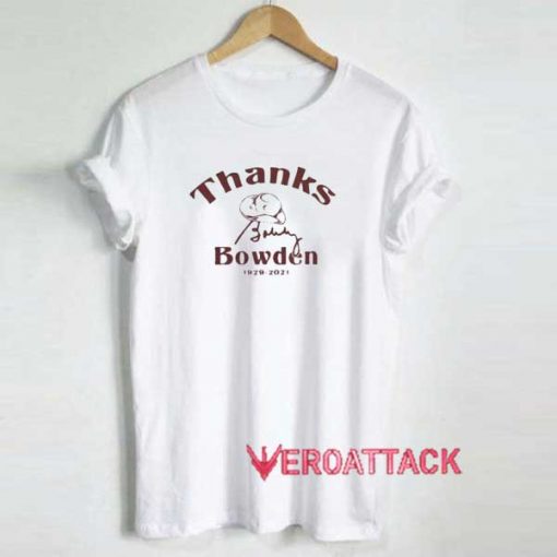 Thanks Bowden Vintage Shirt