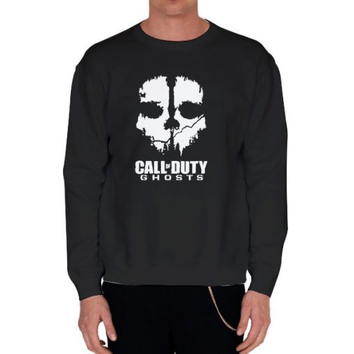 Black Sweatshirt Funny Ghosts Call of Duty Shirts