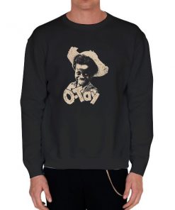 Black Sweatshirt Vintage Style Buckwheat Otay Little Rascals Shirt