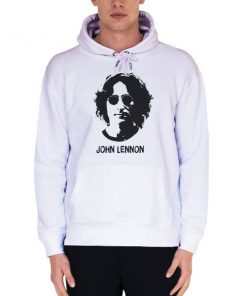 White Hoodie The Legend of John Lennon Shirt