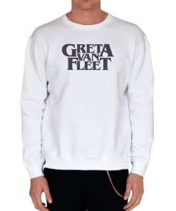 White Sweatshirt Logo Greta Van Fleet T Shirt