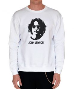 White Sweatshirt The Legend of John Lennon Shirt