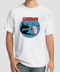 Boo Courage the Cowardly Dog Shirt