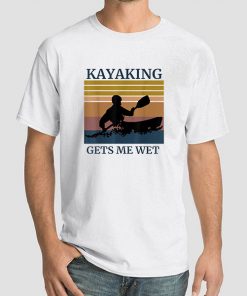 Halloween Kayaking Gets Me Wet Shirt