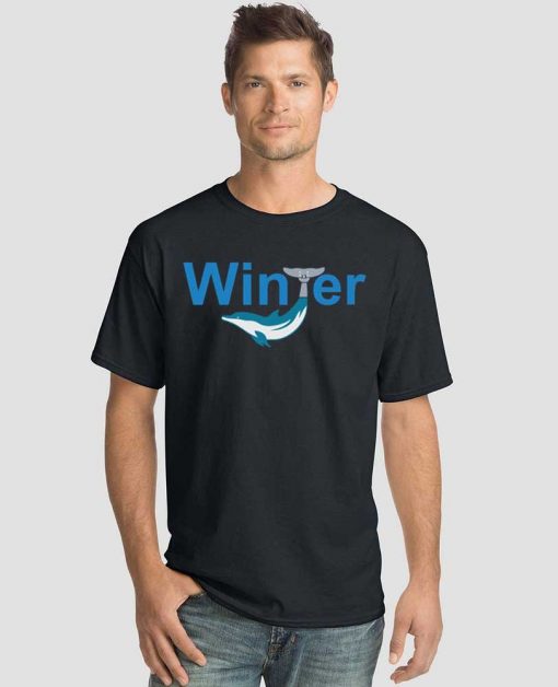 Winter Dolphin T-shirt