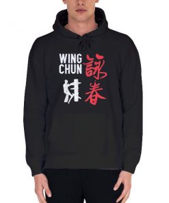 Black Hoodie Martial Arts Wing Chun Shirts