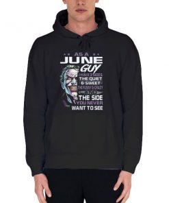 Black Hoodie Official as a June Guy Shirt