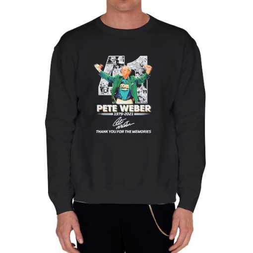 Black Sweatshirt 41 Pete Weber Shirt