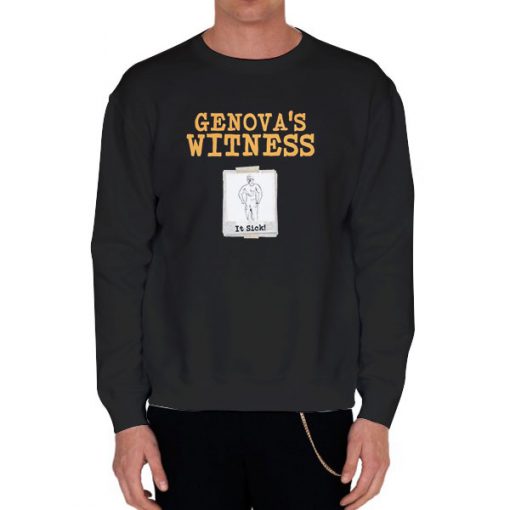 Black Sweatshirt Big Lenny Delray Jason Genova Shirt