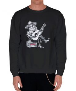 Black Sweatshirt Guitar Espolon Tequila T Shirt