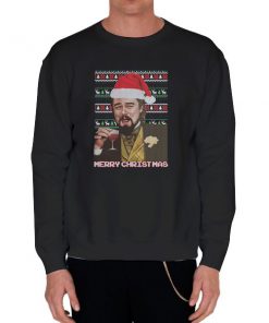 Black Sweatshirt Leonardo Dicaprio Laughing Meme Christmas T Shirts