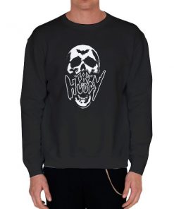 Black Sweatshirt Lilhuddy Merch Lilhuddy Skull Shirt