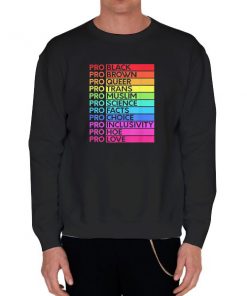 Black Sweatshirt Pro Black Pro Hoe Shirt