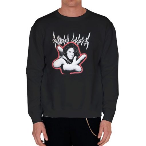 Black Sweatshirt Vintage Criss Angel Affliction Shirts