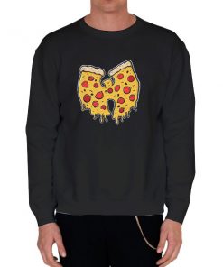 Black Sweatshirt Wutang Clan Wu Tang Pizza Shirt